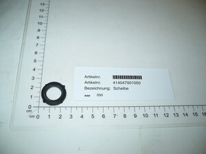 Inlet water connect washer 