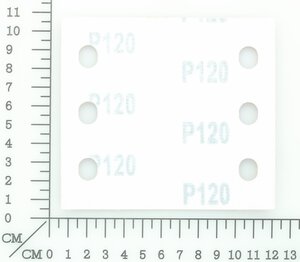 Viereck-Schleifpapier P120