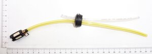 petrol filter with pipes