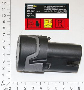 battery 10,8V 1,3Ah