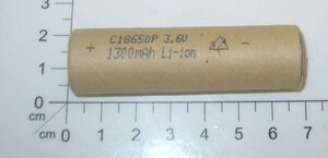 Akku Li-Ion 3,6V