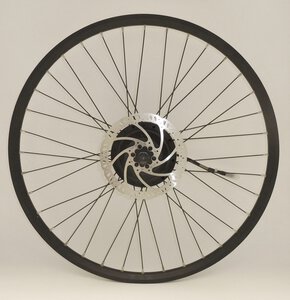 wheel rim with motor
