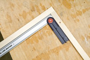 LINE MASTER Winkelanschlag, 15° Einteilung
