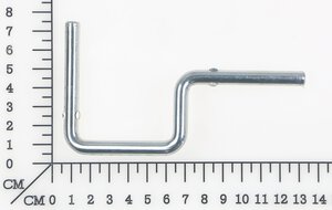 Front wheel axle left