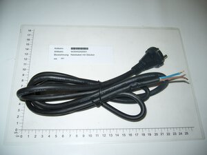 Netzkabel mit Stecker