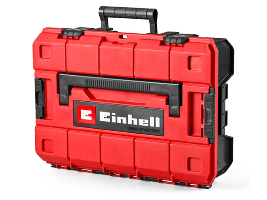 The Einhell Professional cordless rotary hammer TP-HD 18/22 D Li BL - Solo with matching Pro System transport case.