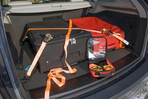 Set de sangles d'arrimage, 9 pces