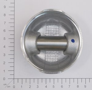 Kolben mit Kolbenringen
