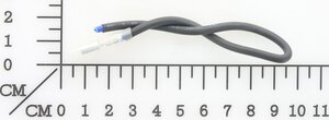 Kabel blau mit Kabelschuh