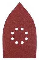 QUICK-STICK Schleifdreiecke, HOLZ & METALL, Edelkorund, 107 x 175 mm, Sparpack