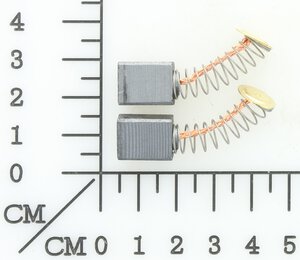 2 Paar Kohlebürsten 6,3x12,5x30 Mm Mit Auto-Stopp – Passend Für Kärcher B202 & Festool CS 70 Maschinen