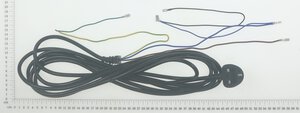 power cord with plug (UK)