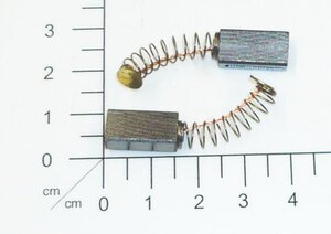 carbon brushes (a pair )