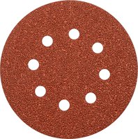 QUICK-STICK Schleifscheiben, HOLZ & METALL, Edelkorund, Ø 125 mm, gelocht, SB