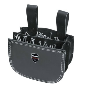 Pochette à clous double avec boucles de ceinture