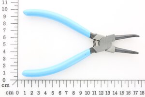 internal bent circlip plier 7"