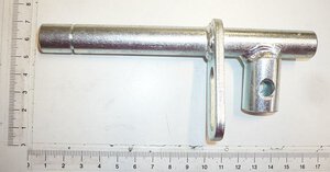 Reverse control shaft weldment