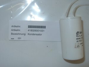 Kondensator