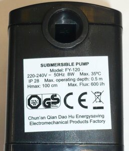 cooling water pump