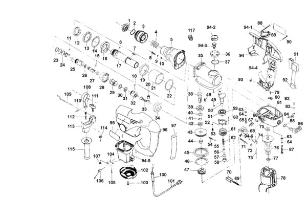 BH 826 Kit Alpha Tools - Spareparts / Accessories - Einhell Service