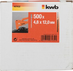 Blindnieten, Großpack