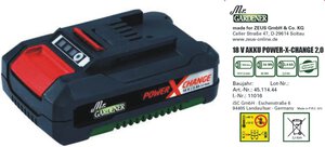 Akku Li-Ion PXC 18V