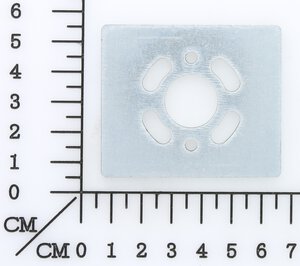 Motor mounting plate