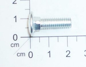 square bolt M6x20