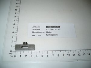Holder for Saw Arm