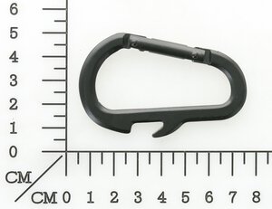 carabiner with bottle opener