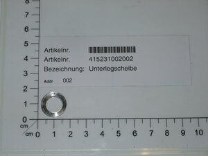 Dichtscheibe (Aluminium)