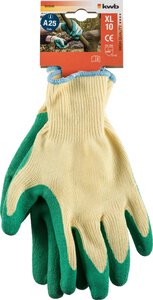 Arbeits-Strickhandschuh mit Spezial-Latexbeschichtung auf der Innenhandfläche