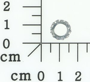 toothed lock washer