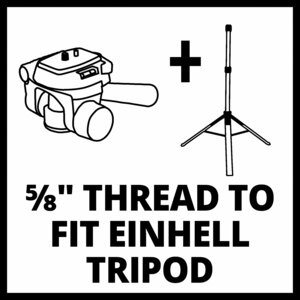 Adaptateur trépied laser 1/4"
