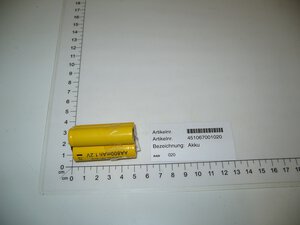 Akku Ni-Cd 3,6V
