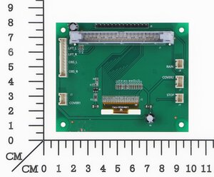 Steuerplatine mit LCD-Display