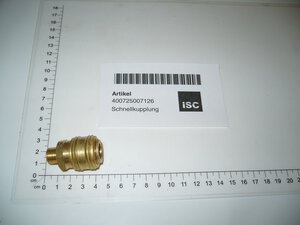 Schnellkupplung