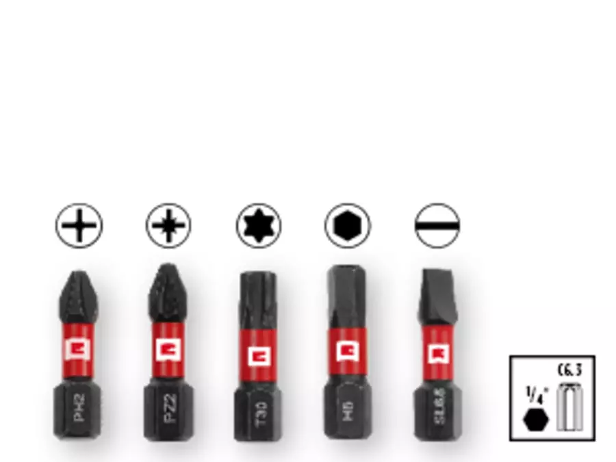 Impact-Bits-in-25-mm