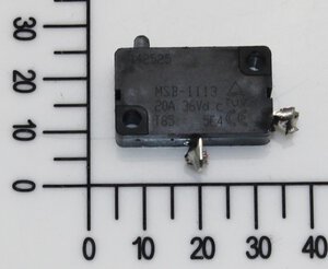 Microswitch MSB-1113 20A 36VDC