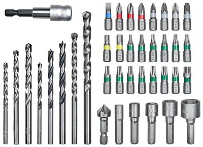 39pcs HSS drill bits set L-Box