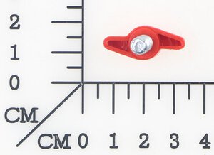fixed screw (Pantone 485C)