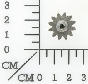 Two-stage dentate shaft