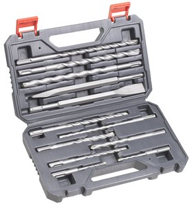 12-pc. Drill and Chisel Set, SDS-Plus