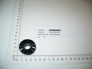 Gummischeibe