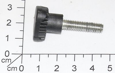 2 Stück Griffknopfmuttern 45x6mm - Edelstahl Feststellschrauben Für Rasenmäher & Maschinen