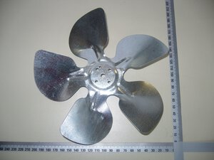 fan wing HGG 34GRD steel galv.