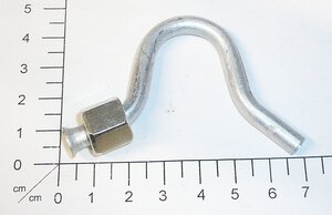 tubo aria alluminio+ raccordi
