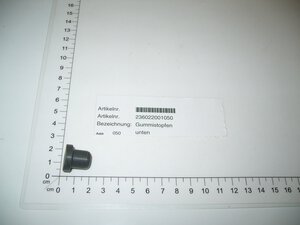 Gummistopfen