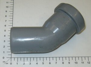 HT-Rohrbogen DN40/45°