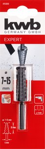 Rotary rasps, for non-ferrous metal, cone shaped